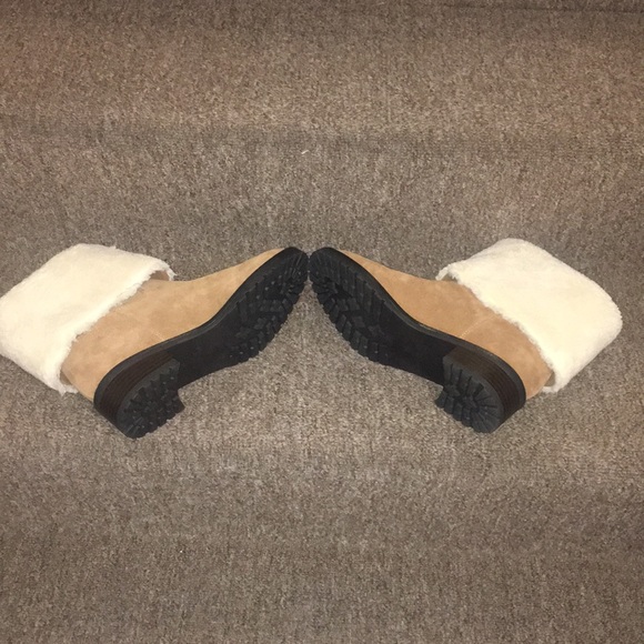 🐪 NWT Bandolino Genuine Suede Boots - Picture 13 of 15